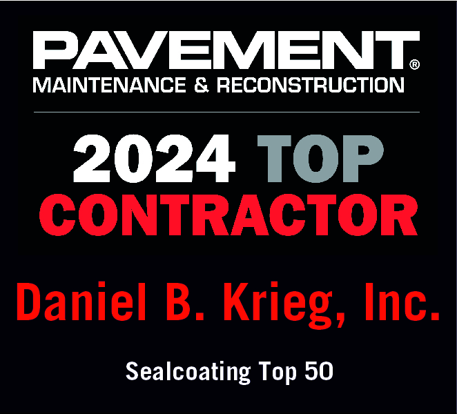 2024 top pavement contractor D. B. Krieg