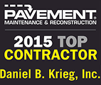 2015 Top Contractor For Commercial Sealcoating Services In Pennsylvania