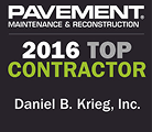 2016 Top Contractor For Commercial Sealcoating Services In Pennsylvania