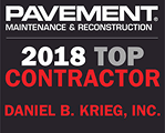 2018 Top Contractor For Commercial Sealcoating Services In Pennsylvania