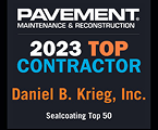 2023 Top Contractor For Commercial Sealcoating Services In Pennsylvania