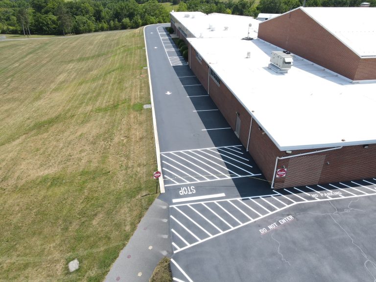 Asphalt Parking Lot Big Spring School District