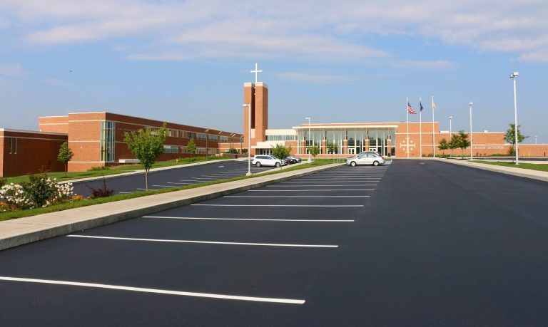 Bishop McDevitt High School Sealcoating By DB Krieg