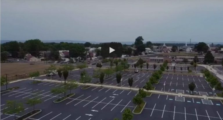 Gettysburg School Parking Lot Sealcoating