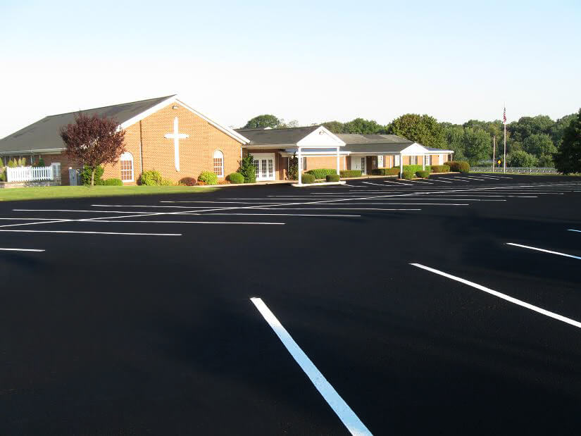 York church parking lot maintenance