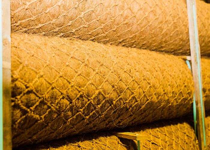 Coir Log Used For Erosion Control