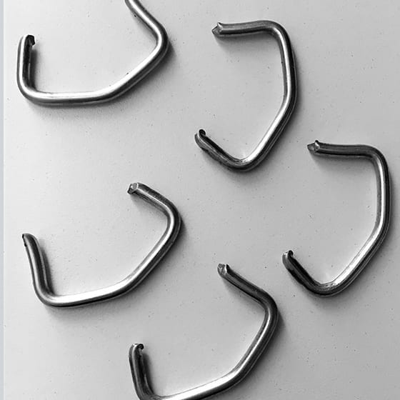 Hog Rings Used For Erosion Control